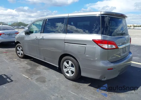 2011 Nissan Quest Sv from USA, damaged, VIN JN8AE2KP2B9009197